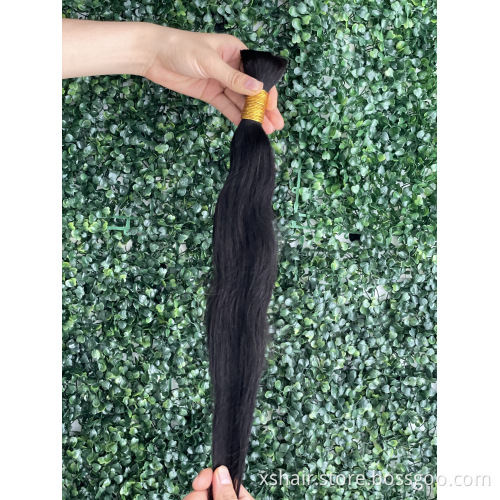12A Double Drawn Raw Virgin Cuticle Aligned Human Brading Hair Weaves Bundles,Bone Straight Align Virgin Hair Extension Vendors